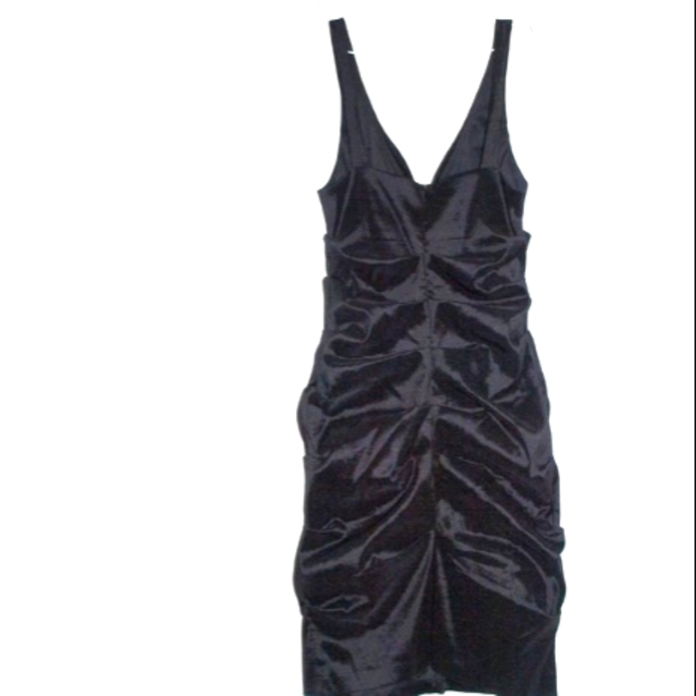 Juno Dress Collection Black Crunch Dress Size Large
